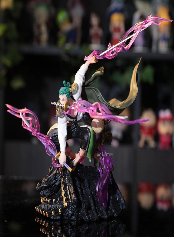 AG MOTO Anime Action Figure Toy Standing 28cm for Car Dashboard, Home Decoration, Gifting, Superhro Figures, and for Anime Figurine Lovers (Z-onroof) - Image 2