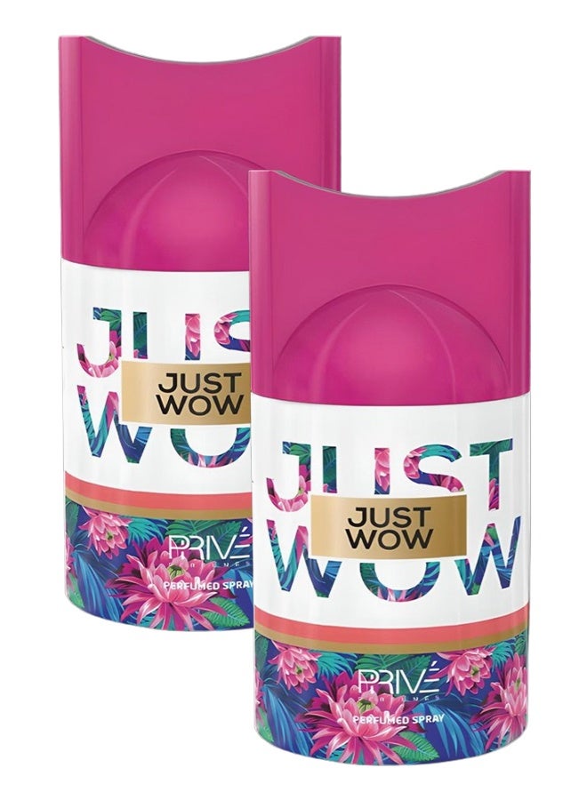 PRIVE 2 Piecs Just Wow Perfumed Spray 250ml - Image 1