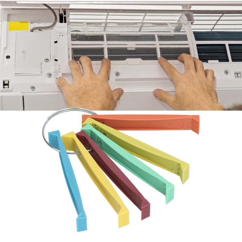 Air Conditioner Condenser Evaporator Fin Comb Cleaning Tool Kit Premium ABS Material - Image 4