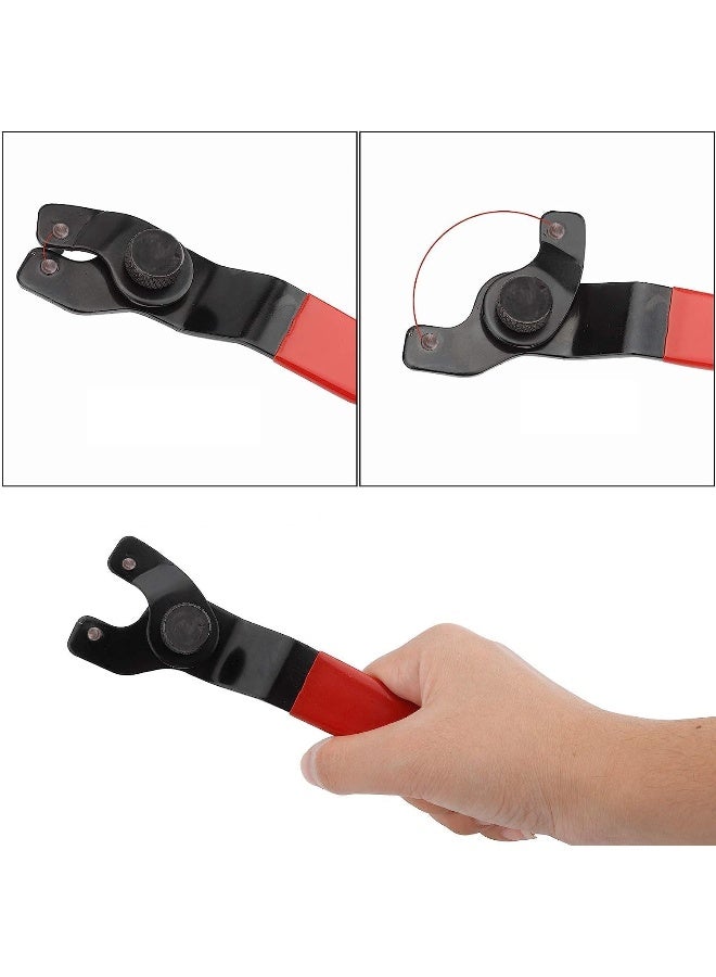 Biella Universal Adjustable Pin Angle Grinder Wrench With Non-Slip Grip For Flange Grinder Tool Machine From 4 Inch - 9 Inch Spanner - Image 4