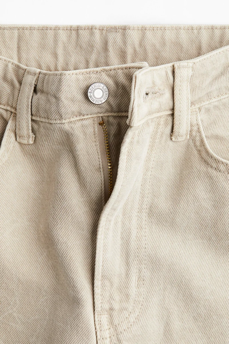 H&M Petite Length Wide Ultra High Jeans