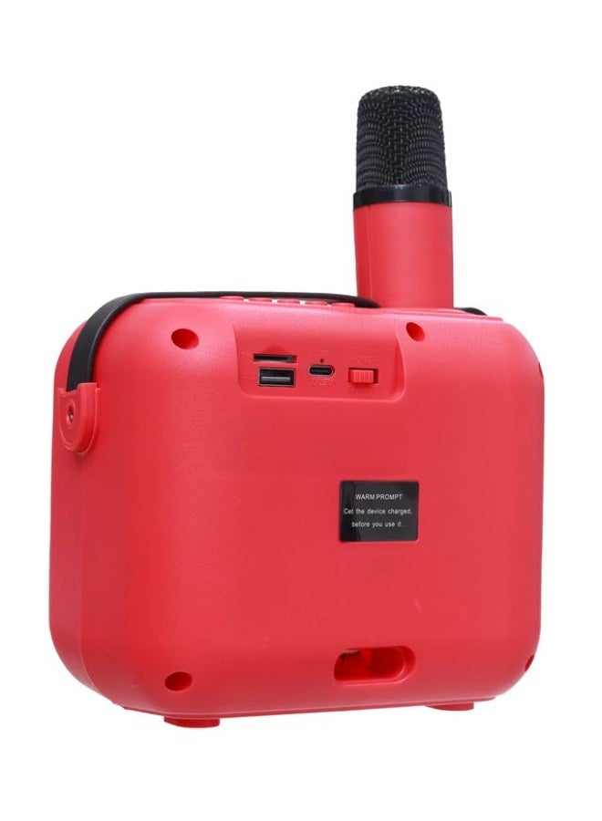 Bluetooth Speaker Wireless Portable, Red CS-0408M - Image 3