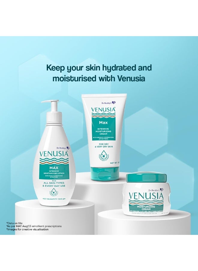 دكتور ريديز كريم الترطيب المكثف فينوسيا ماكس من دكتور ريدي | يُوصى به من قِبَل أطباء الجلدية للبشرة الجافة إلى شديدة الجفاف | مُثبَت سريريًا، يدوم مفعوله حتى ٢٤ ساعة. ترطيب | للوجه والجسم | زبدة الكاكاو، زبدة المانجو، وزبدة الصبار | ١٥٠ غرام. - Image 5