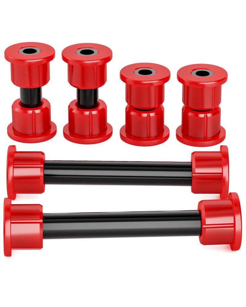 Club Car Precedent Golf Cart Suspension Kit Front Lower Spring Upper A Arm Polyurethane Bushings and Sleeves for 2004Up Precedent Replace Parts 102289901