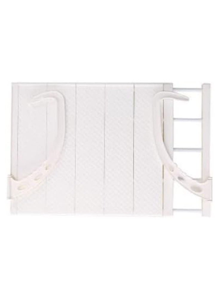 Perfii Multi Purpose Foldable Portable Clothes Drying Rack for Towels Cloth Shoes and Slippers  - Image 1