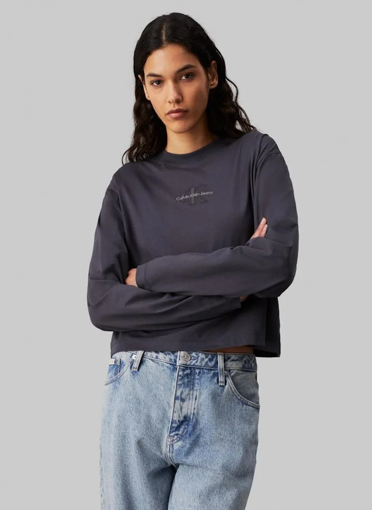 كالفن كلاين جينز MONOLOGO LOOSE LS TEE