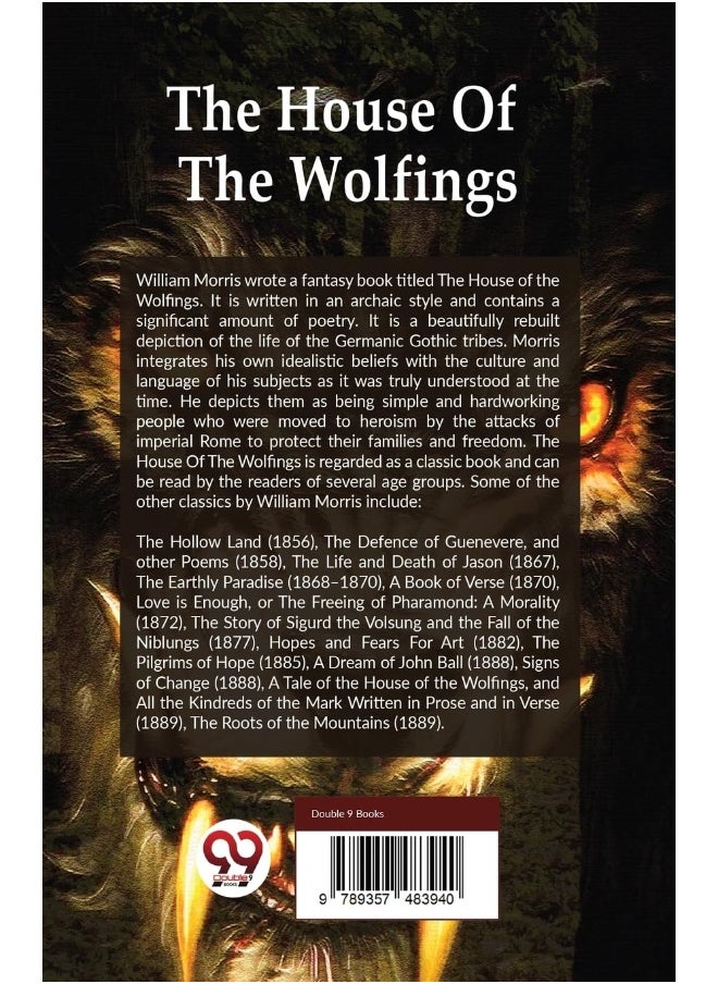 The House Of The Wolfings [Paperback] William Morris  - Image 2
