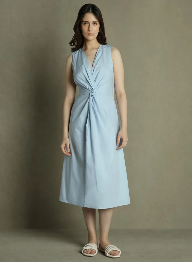 Dennis Lingo Knot Front Dress