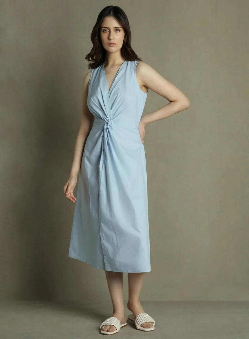 Dennis Lingo Knot Front Dress