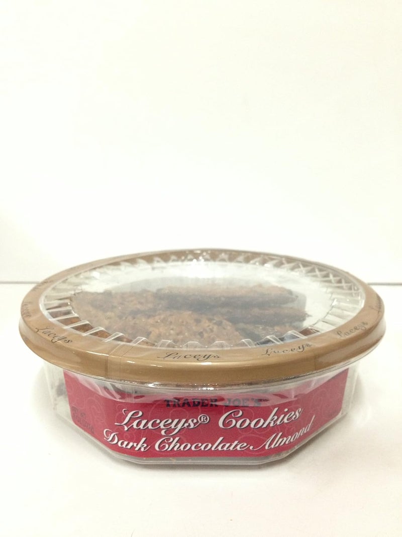 Trader Joe's Laceys Cookies Dark Chocolate Almond