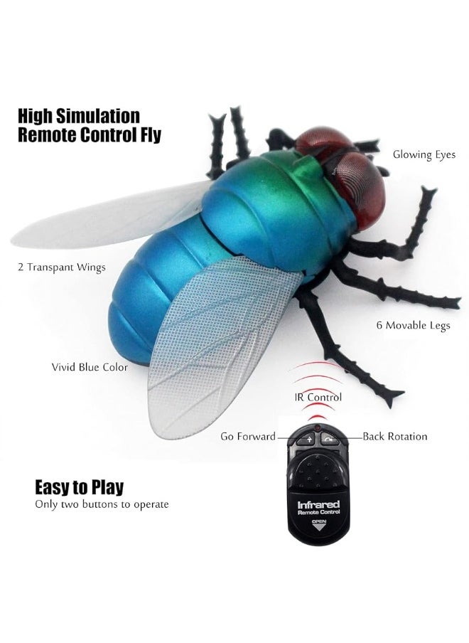 Tipmant Tipmant RC Fly Remote Control Mosca Toy Realistic Electronic Animal Fake Insect Car Vehicle Kids Birthday Gifts  - Image 4