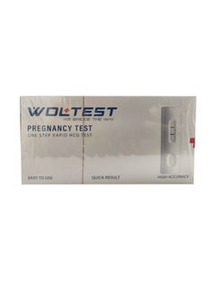 Woltest One Step Rapid HCG Quick Result High Accuracy Single Pregnancy Test