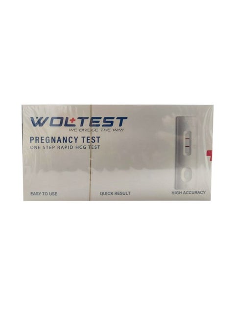 Woltest One Step Rapid HCG Quick Result High Accuracy Single Pregnancy Test