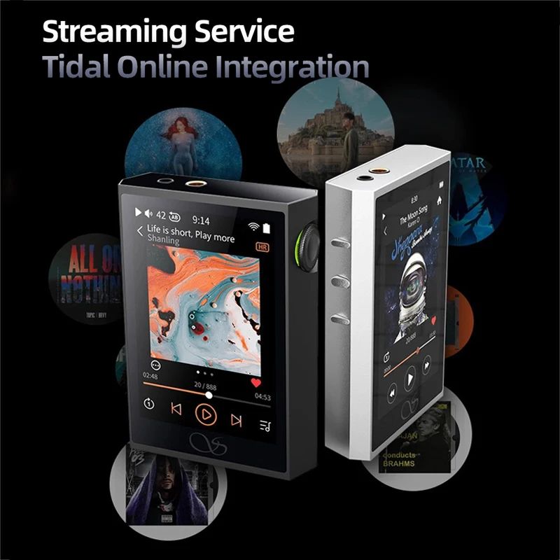Shanling M1 Plus Portable Music MP3 Player Es9069q DAC Dual Sgm8262 Amp Pcm768 Dsd512 Bluetooth 5.2 Ldac, Black - Image 4