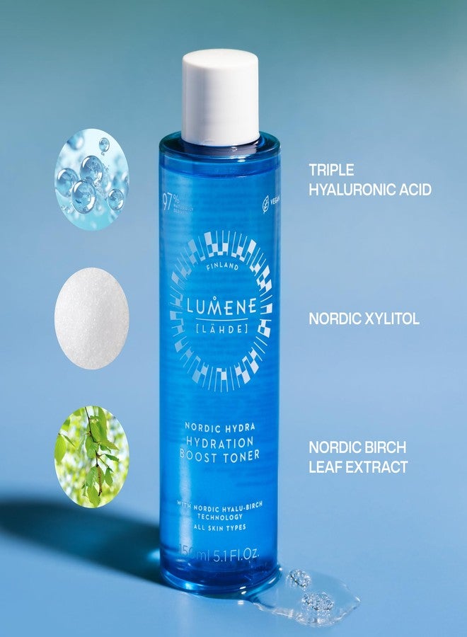Lumene Nordic Hydra Hydration Boost Toner Moisturizing Dry Skin 150 ml - Image 2