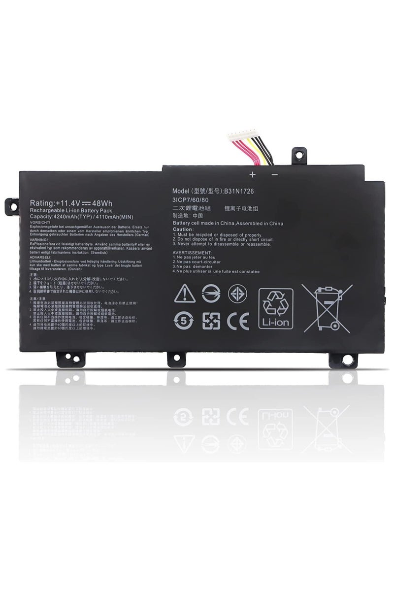 Lynacz Original B31N1726 High-Performance Replacement Battery for Asus TUF Gaming FX Series Laptops Long-Lasting Power for Gaming, Work & Travel - Image 3