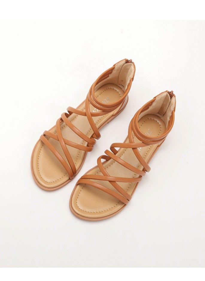 SIKETU 2025 Summer New Fashionable Women's Casual Versatile Flat Sandals  - Image 2