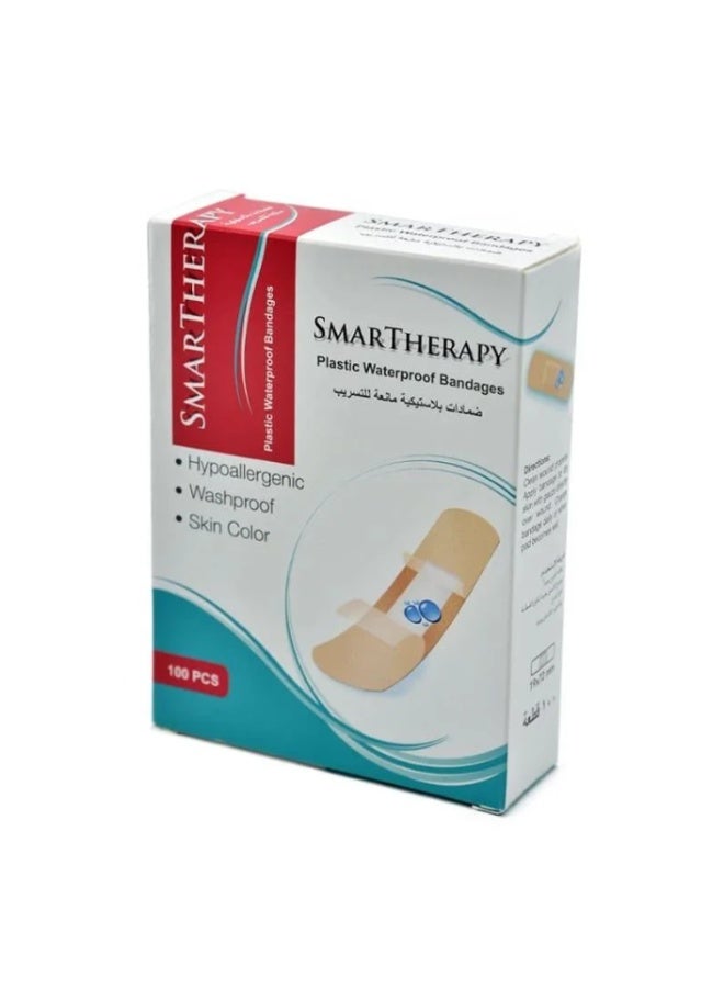 Smart Therapy Smar Therapy Leak-Proof Plastic Plasters 100 Pieces