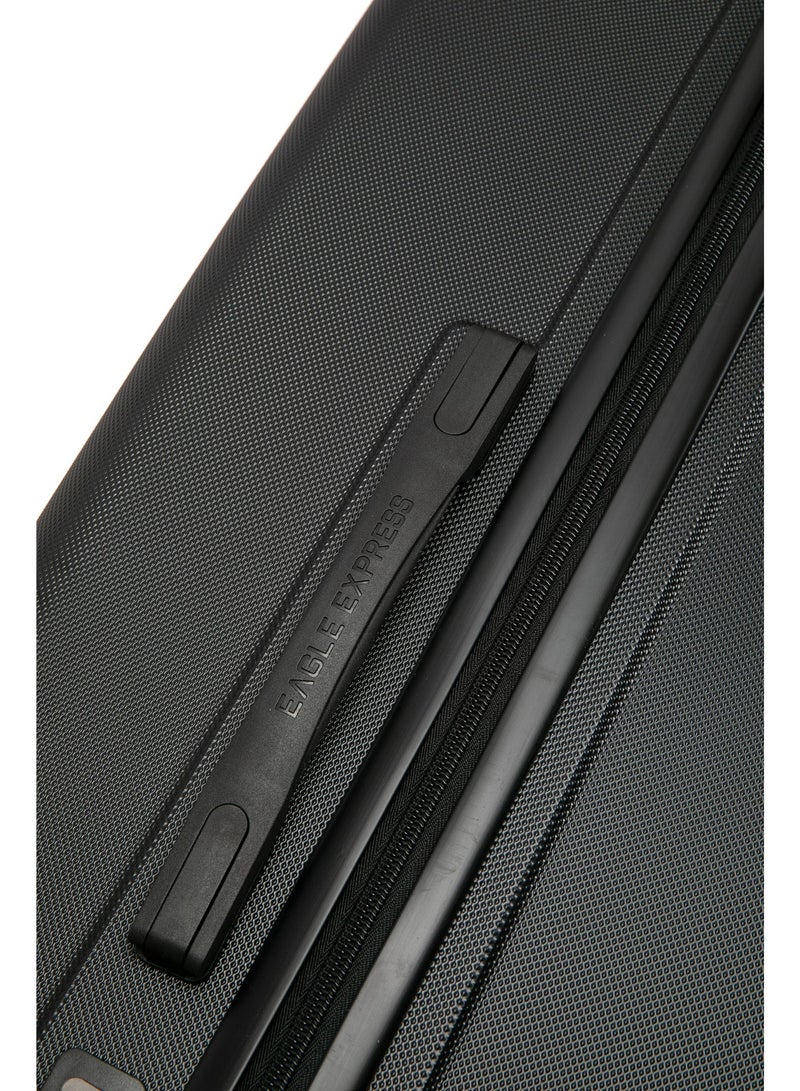 ايجل اكسبريس إيجل إكسبريس سوبيريور حقيبة سفر مقصورة 20 بوصة - أسود - صلبة ضد الخدش بـ 4 عجلات - غطاء حماية مجاني - ضمان لمدة عام - Image 4