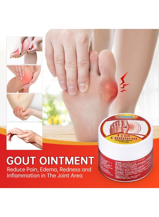 Sumifun 3-Pcs Gout Ointment Suitable for Fading White Spots,Sweat Spots and Repairing Skin - Image 2