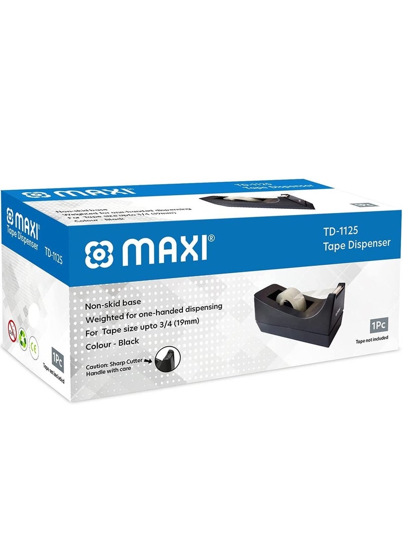 Maxi Maxi Tape Dispenser Small Core Black  - Image 1