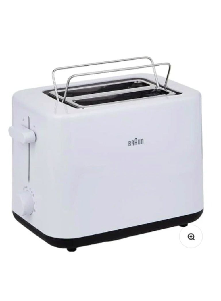 2 Slice High Lift Bread Toaster, Toaster With Electronic Browning Control and Cancel Function, Removeable Crumb Tray For Easy Cleaning  - Image 1