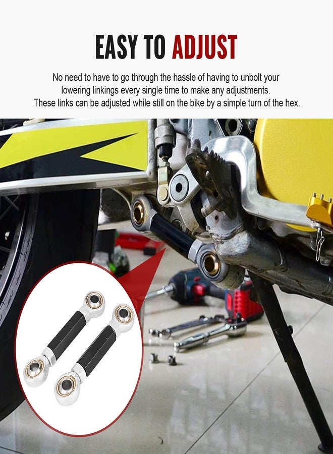GZYF Motorcycle Adjustable Rear Lowering Links Kit for Suzuki Hayabusa Gsxr 1300 1999-2013 - Image 5