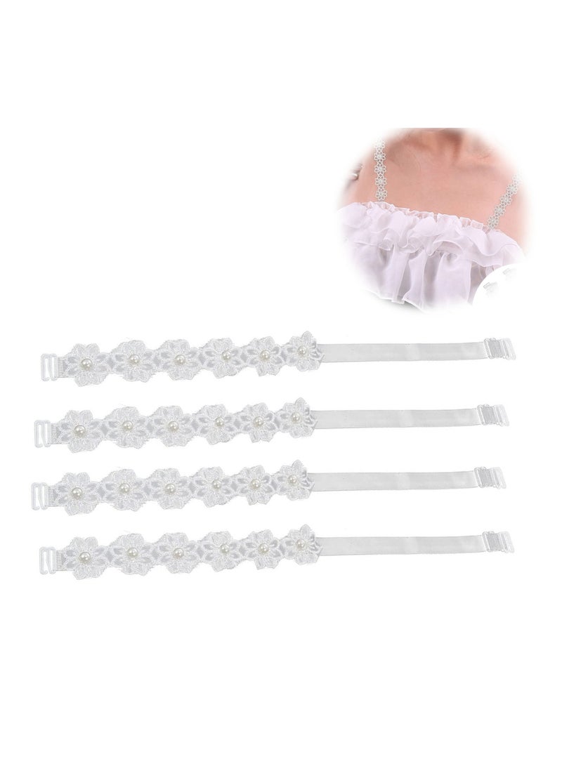 إكسفور 2 زوج من حمالة الصدر حمالة الصدر حمالة الصدر حمالة الصدر حمالة الظهر كليب غير مرئية عبر مرونة قابل للتعديل انزلاق حزام دعم مناسبة للسيدات والفتيات - Image 1