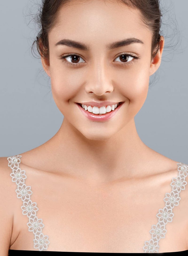 إكسفور 2 زوج من حمالة الصدر حمالة الصدر حمالة الصدر حمالة الصدر حمالة الظهر كليب غير مرئية عبر مرونة قابل للتعديل انزلاق حزام دعم مناسبة للسيدات والفتيات - Image 2