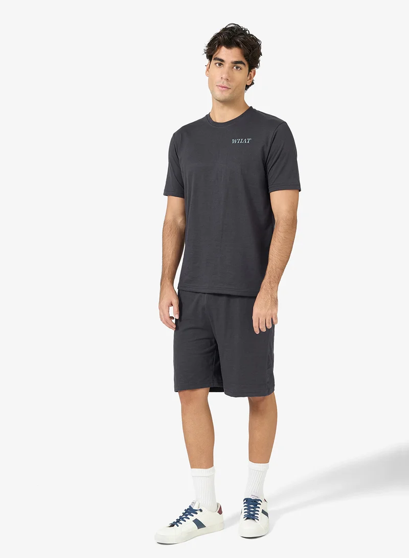 Seventy Five Basics T-Shirt & Shorts Set