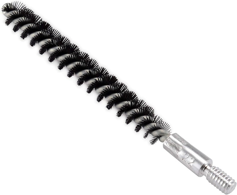 BOOSTEADY 5 Pcs Nylon Bristle Bore Gun Cleaning Brush for Pistol, 50 Professional Square Patches, .260/6.5MM, .17, .22, .357/9MM, .40, .45, .30 Caliber - Image 4