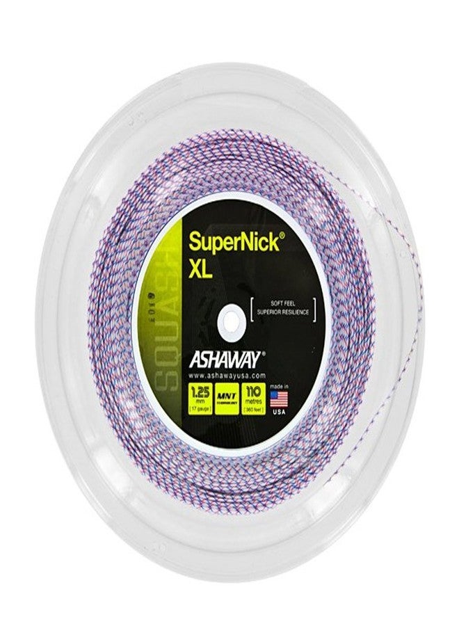 خيط اسكواش ASHAWAY Supernick XL (بكرة واحدة - 360 قدمًا)