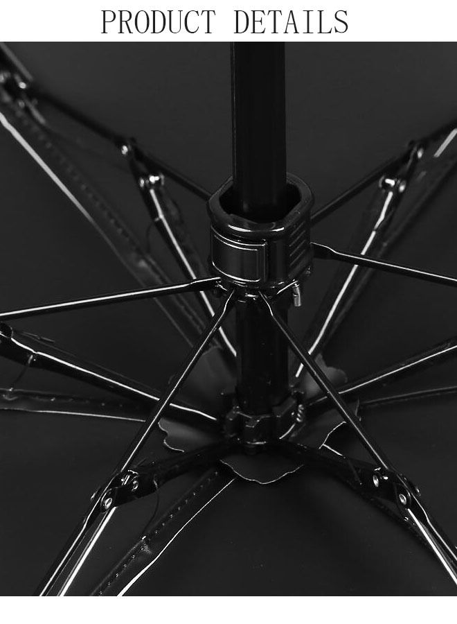 DUNISO Mini Umbrella Windproof Folding Travel Umbrella Anti-UV Sun And Rain Umbrellas Compact Portable For Women and Men - Image 5