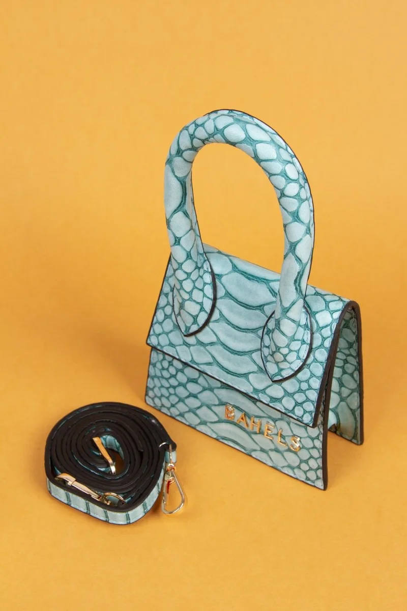 باهلس Women's Blue Mini Size Special Design Shoulder Bag