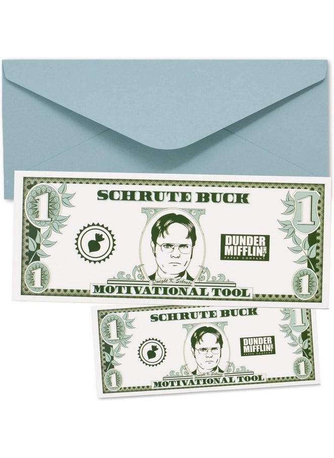 Chillkat Schrute Buck Birthday Card With Sticker The Office Tv Show (1)  - Image 1
