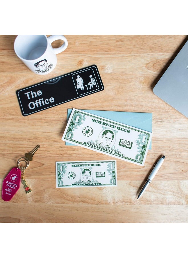 Chillkat Schrute Buck Birthday Card With Sticker The Office Tv Show (1)  - Image 5