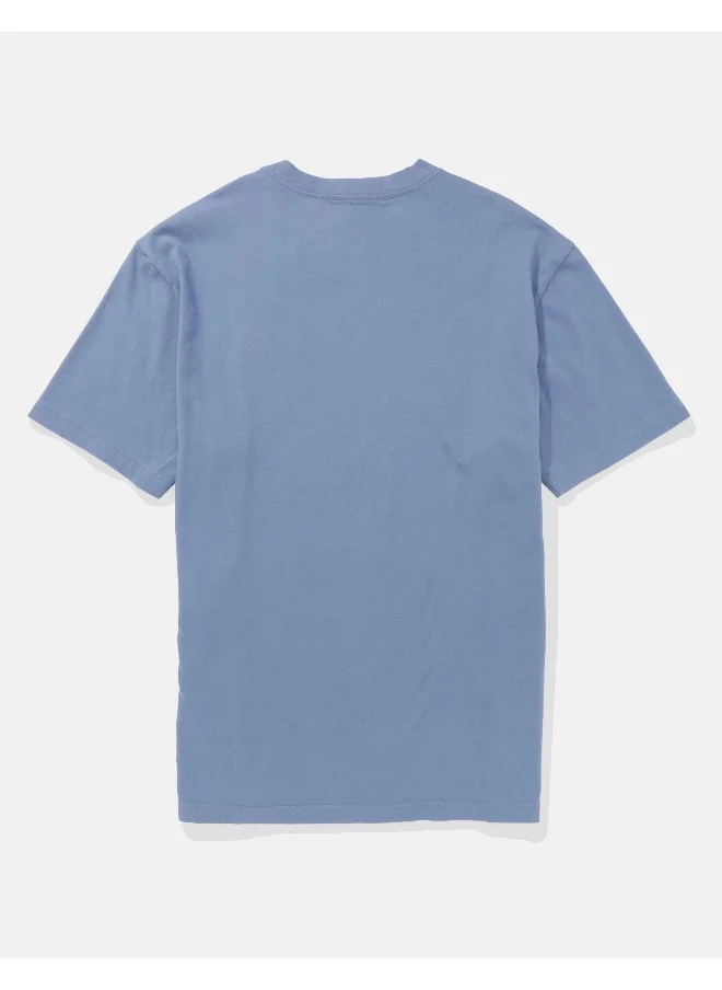 امريكان ايجل Logo Detail Crew Neck T-Shirt