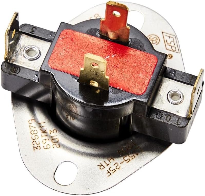 Whirlpool WP8318268 OEM Dryer Cycling Thermostat - Image 1