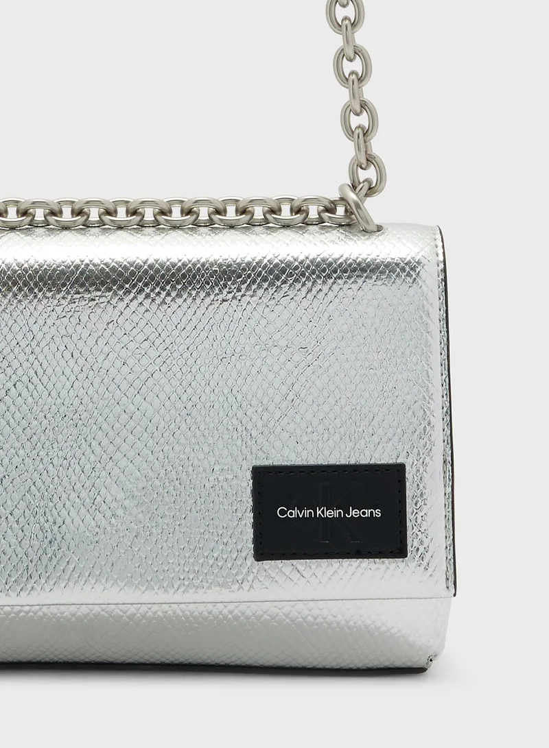Calvin Klein Jeans Sculpted Flap Over Crossbody
