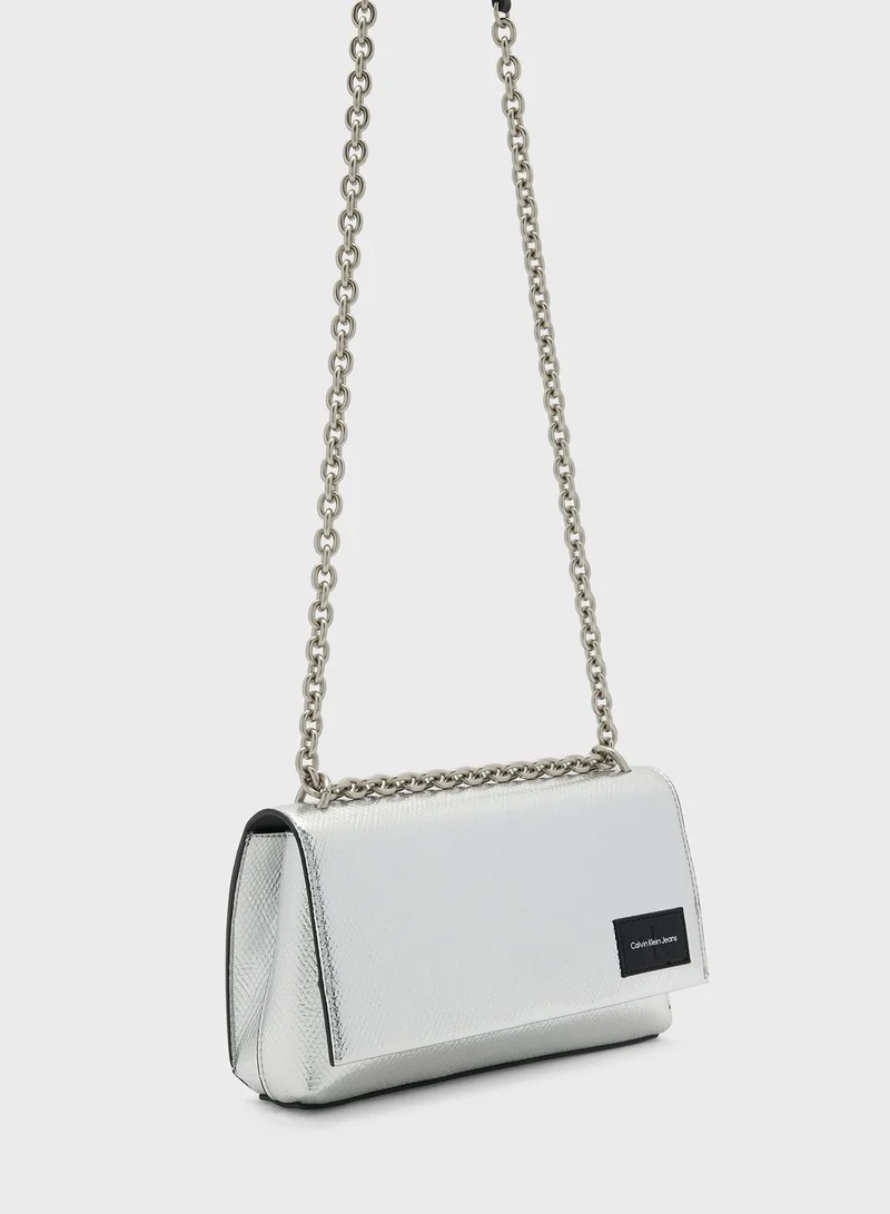Calvin Klein Jeans Sculpted Flap Over Crossbody