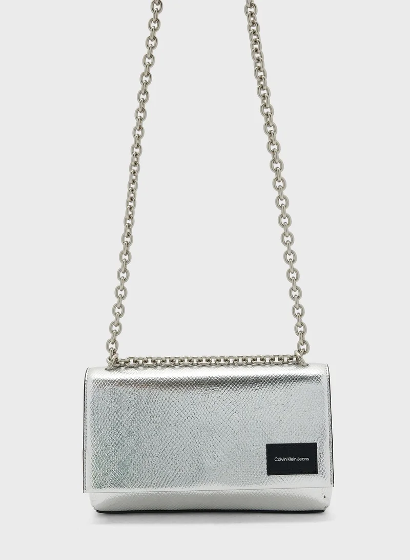 Calvin Klein Jeans Sculpted Flap Over Crossbody