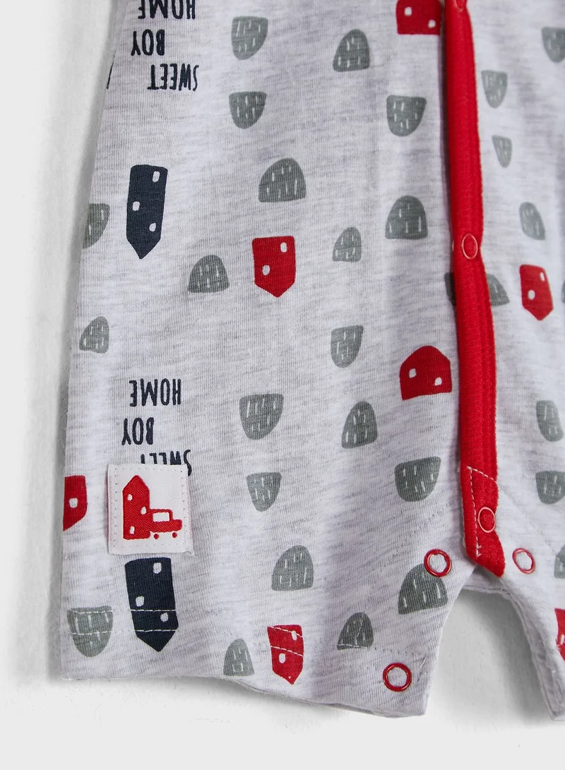 Babybol Infant Graphic Romper
