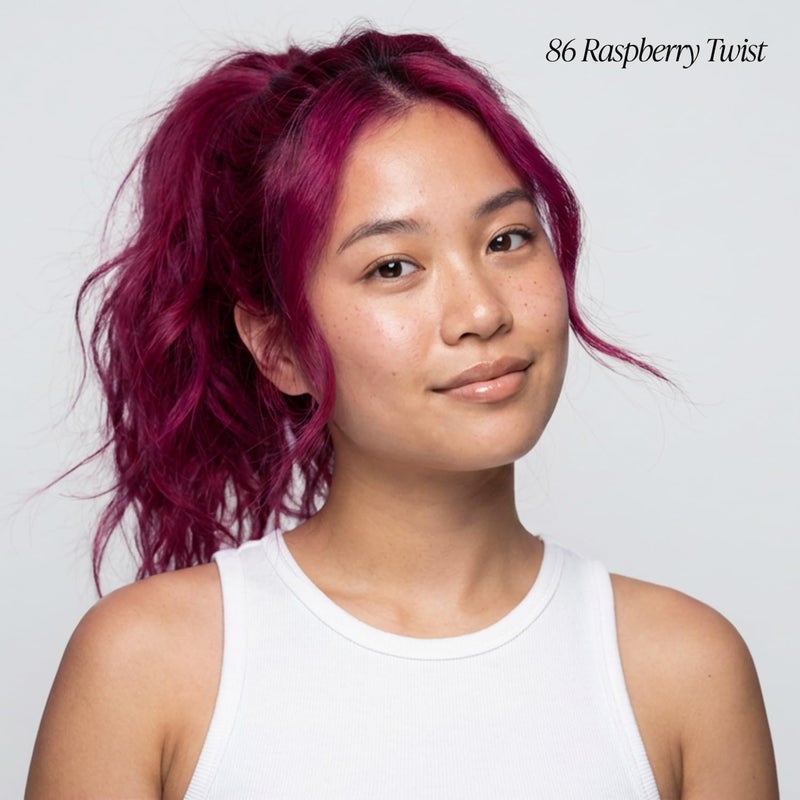 Adore Semi Permanent Hair Color (086 Raspberry Twist) | Vegan & Cruelty-Free Pink Hair Dye | No Ammonia, No Peroxide, No Alcohol | 4 Fl Oz - Image 2