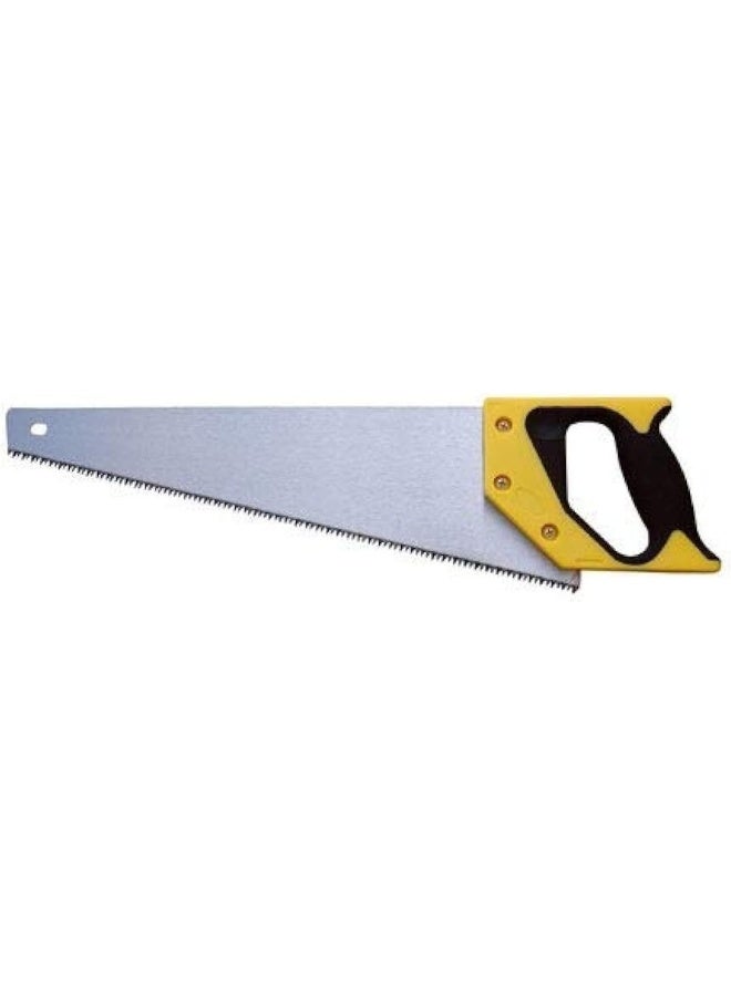 NJM Handsaw 16" Length Fibre Grip Handle Wood MDF Cutting Saw - Image 1