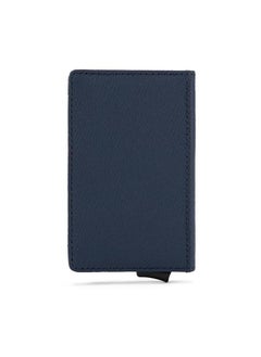 Riblor Riblor Pietro Italian Leather Popup Card Holder Navy Blue  - Image 4