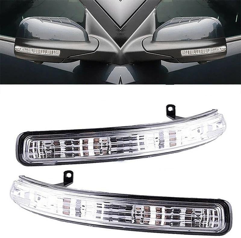 Wivplex Car Rearview Mirror Turn Signal Light for Ford Explorer - Image 5