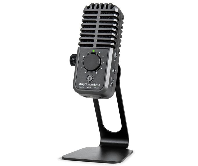 IK Multimedia Irig Stream Mic Usb Condenser Microphone With Integrated Audio Interfacepodcast, Gaming For Pc, Streaming Plus Audio Mixer - Image 5