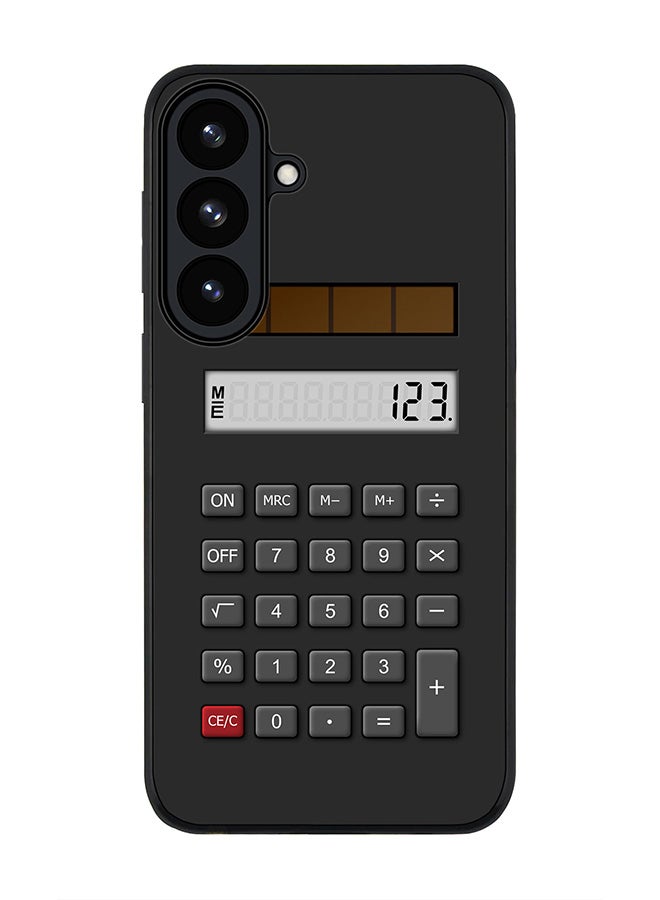 Stylizedd For Samsung Galaxy S26 Case,Slim fit Camera Protection, Shockproof Thin Phone cover  - Calc (Black) - Image 1