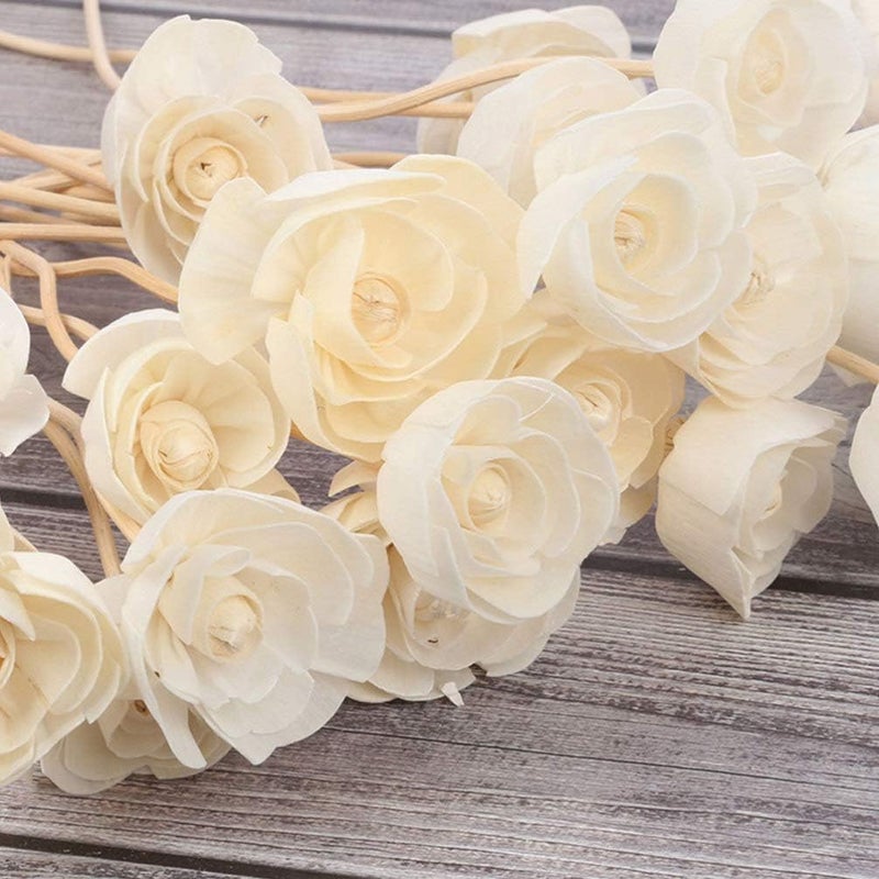 كلاراكو أعواد معطرة من كلاركو مصنوعة من خشب الروطان، أعواد معطرة للزيوت العطرية، لزجاجات معطرة، 5 قطع (النمط 2) - Image 2