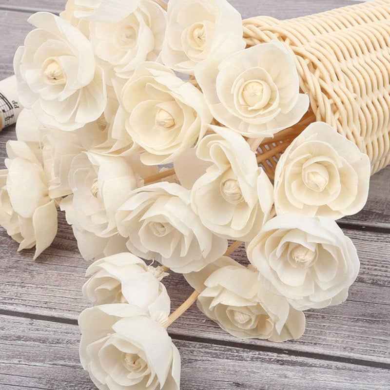 كلاراكو أعواد معطرة من كلاركو مصنوعة من خشب الروطان، أعواد معطرة للزيوت العطرية، لزجاجات معطرة، 5 قطع (النمط 2) - Image 3